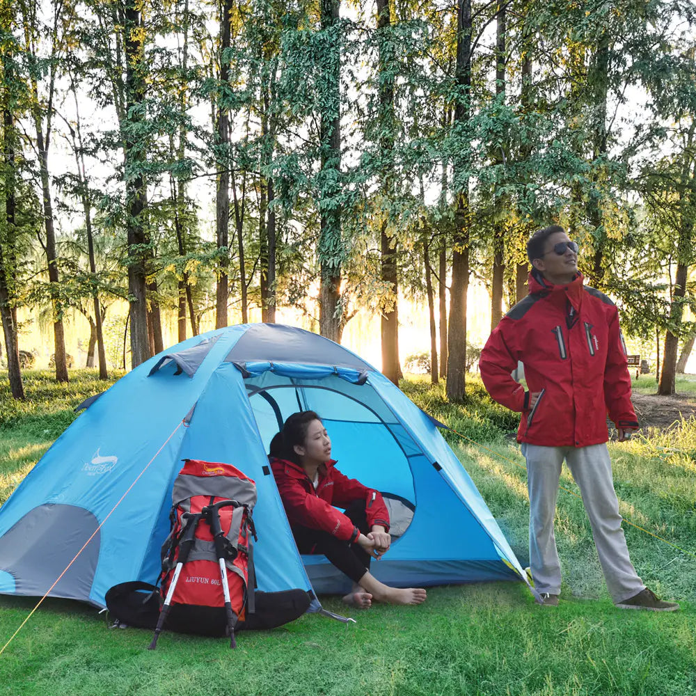 Outdoor Waterproof Double Couple Camping Tent